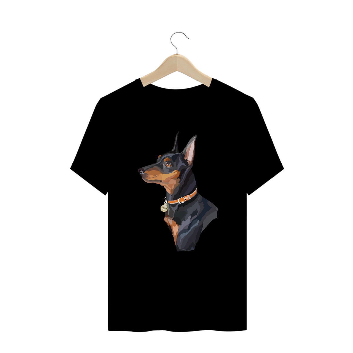 Nome do produto: Camiseta Plus SIze Pinscher