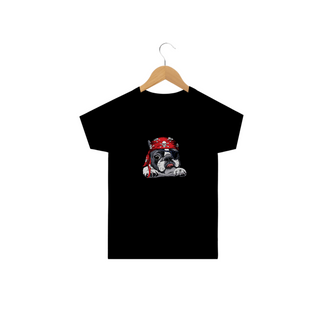 Nome do produtoCamiseta Infantil Bulldog Francês Pirata