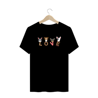 Nome do produtoCamiseta Plus Size Cachorro Love