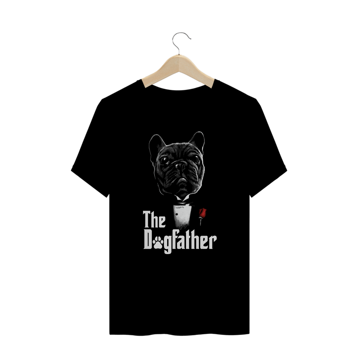 Nome do produto: Camiseta Plus Size The Dogfather