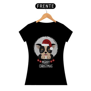 Nome do produtoBaby Look Cachorro Merry Christmas