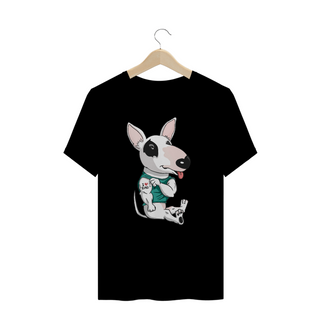 Nome do produtoCamiseta Plus Size Bull Terrier I Love Dad