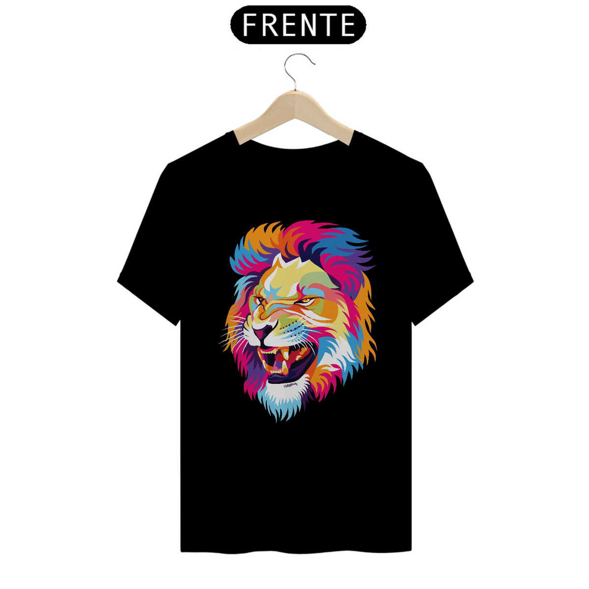 Nome do produto: Camiseta Leão - Modelo 2