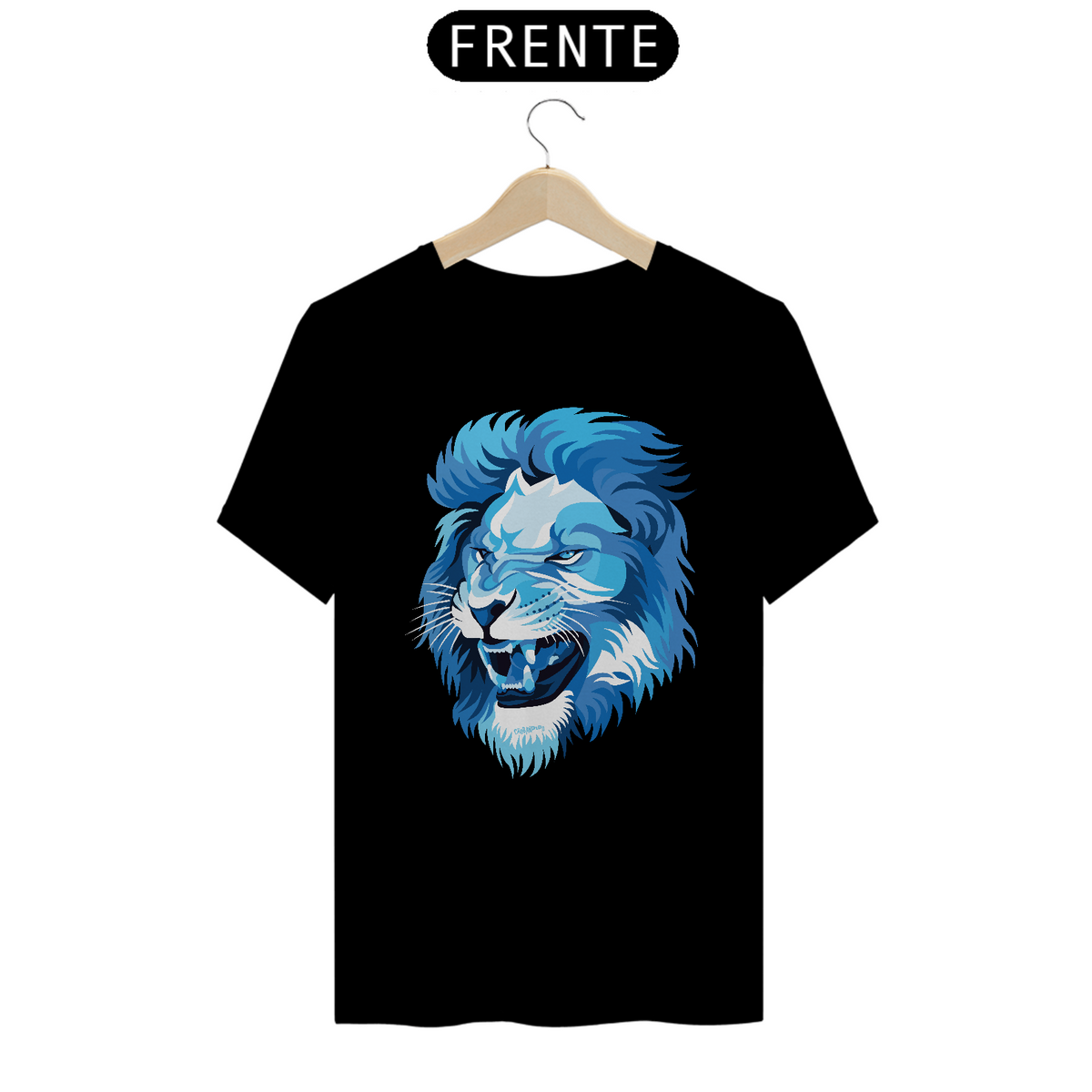 Nome do produto: Camiseta Leão - Modelo 3