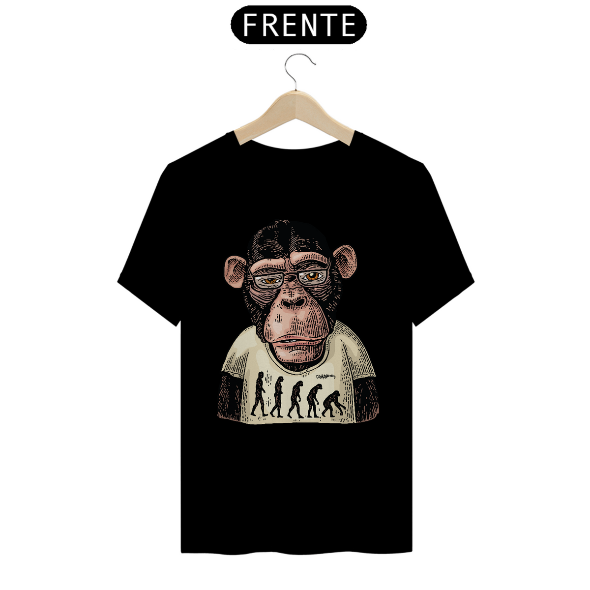 Nome do produto: Camiseta Macaco - Modelo 3