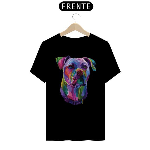 Camiseta Pitbull Pop Art