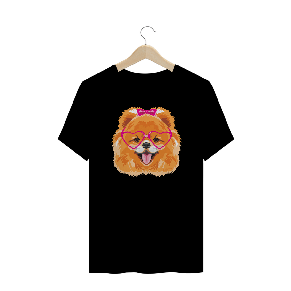 Nome do produto: Camiseta Plus Size Spitz Alemão - Lulu da Pomerânia Fêmea