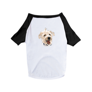 Nome do produtoCamiseta para Cachorro - Vira-Lata Pintura Digital