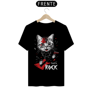 Camiseta Gato Let's Rock