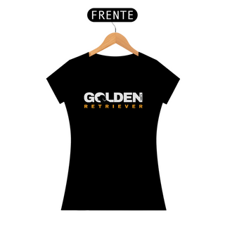 Nome do produtoBaby Look Golden Retriever Logotipo