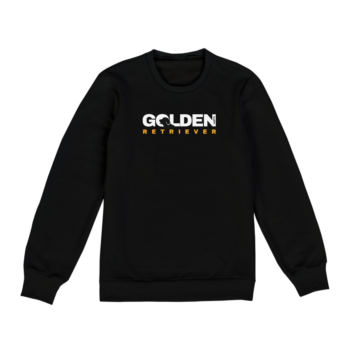 Nome do produto: Moletom Blusão Golden Retriever Logotipo