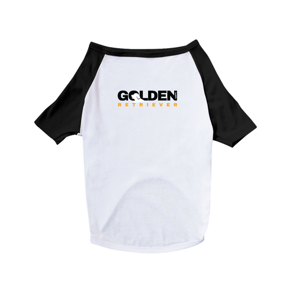 Camiseta para Cachorro - Golden Retriever Logotipo