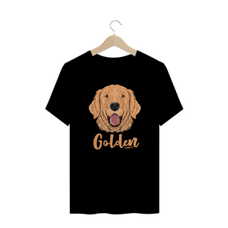 Nome do produtoCamiseta Plus Size Cachorro Golden