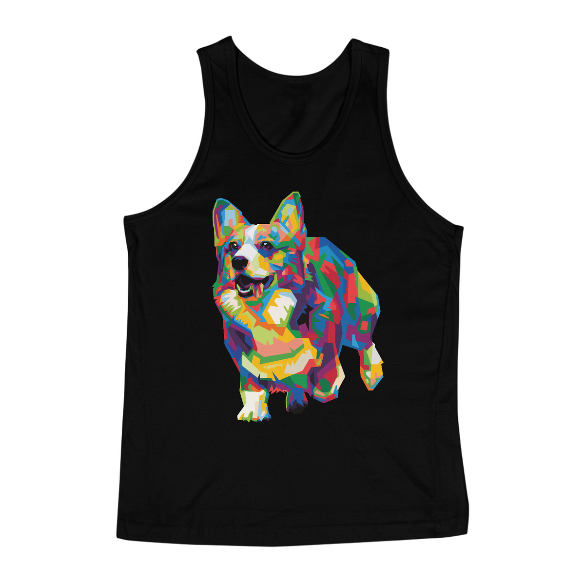 Nome do produto: Regata Welsh Corgi Pop Art