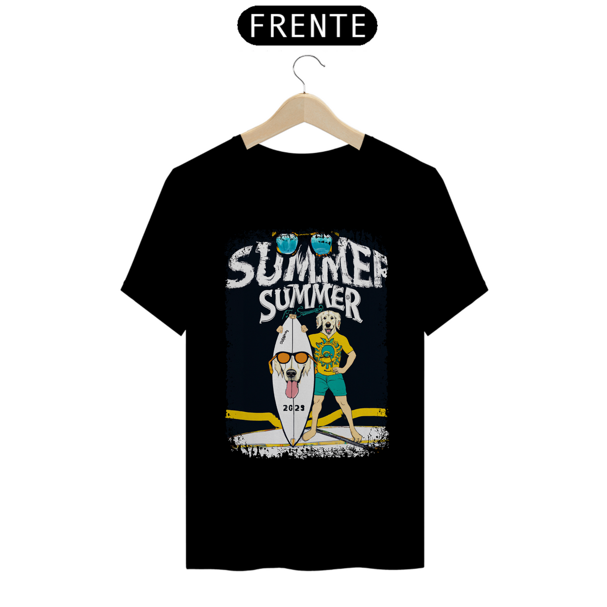 Nome do produto: Camiseta Golden Surfista