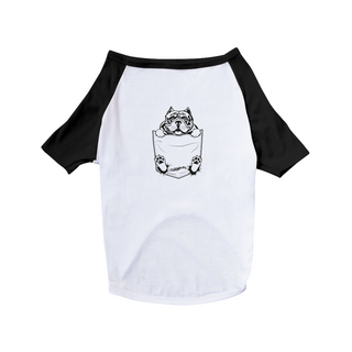 Nome do produtoCamiseta para Cachorro - American Bully Pocket