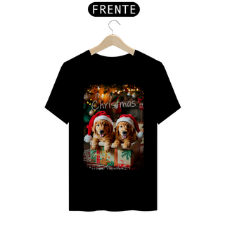 Camiseta Golden Presente de Natal