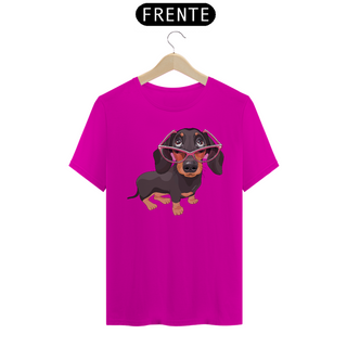 Nome do produtoCamiseta Dachshund de Óculos