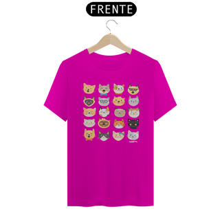 Nome do produtoCamiseta Cats Emoticons