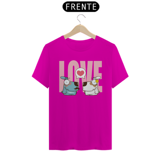 Nome do produtoCamiseta Cachorro Casal Love