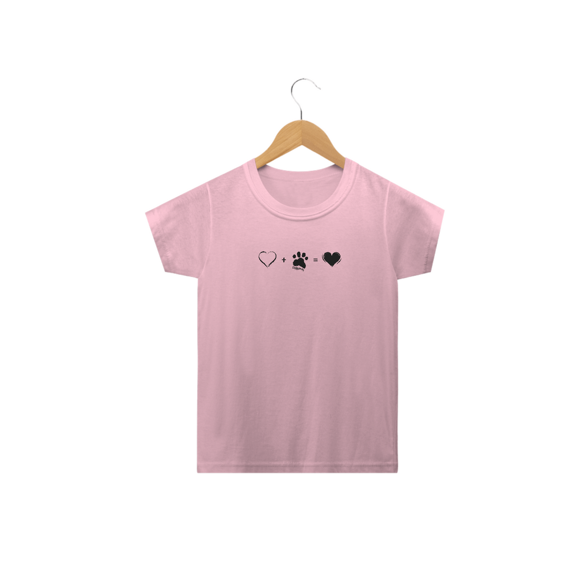 Nome do produto: Camiseta Infantil Amor Completo