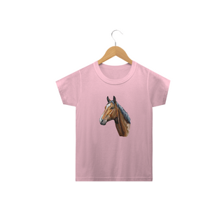 Nome do produtoCamiseta Infantil Cavalo - Modelo 3