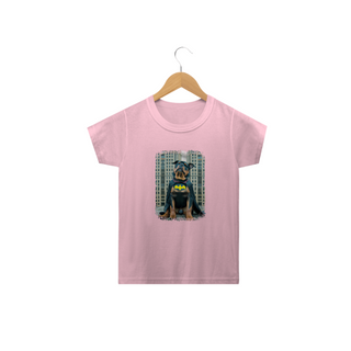 Nome do produtoCamiseta Infantil Rottweiler Batman