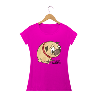 Nome do produtoBaby Look Pug Status Carente