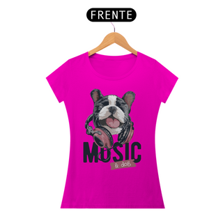 Nome do produtoBaby Look Music and Dog