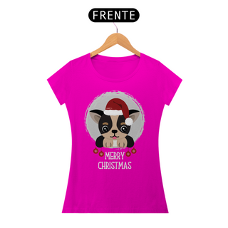 Nome do produtoBaby Look Cachorro Merry Christmas