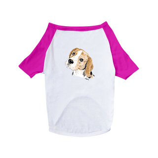 Nome do produtoCamiseta para Cachorro - Beagle Pintura Digital