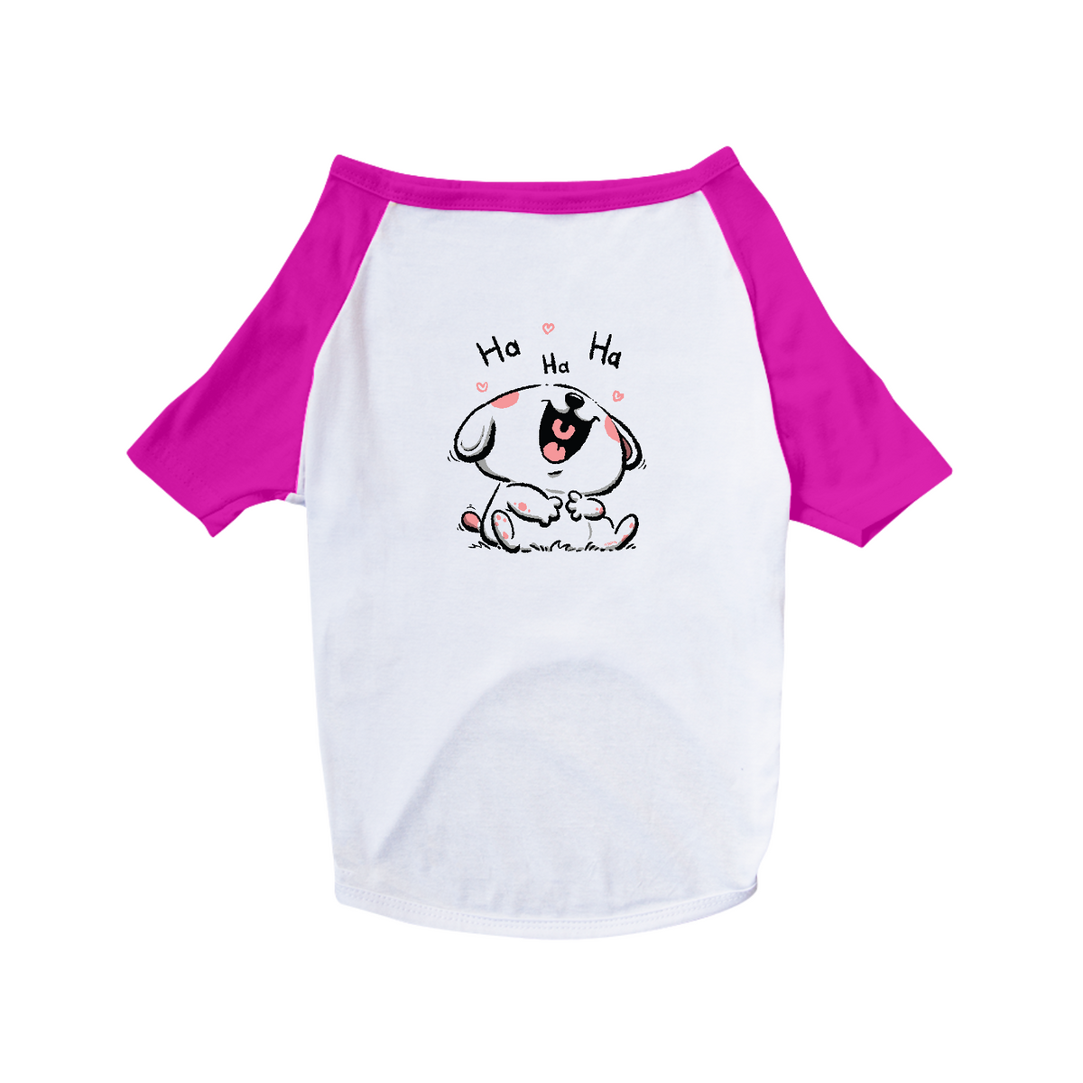 Nome do produto: Camiseta para Cachorro - Cachorrinho Rindo