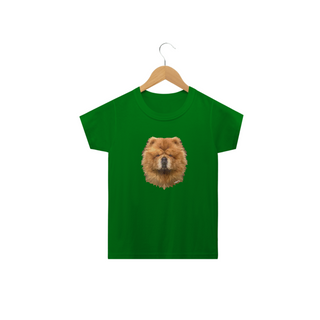 Nome do produtoCamiseta Infantil Chow Chow Mosaico