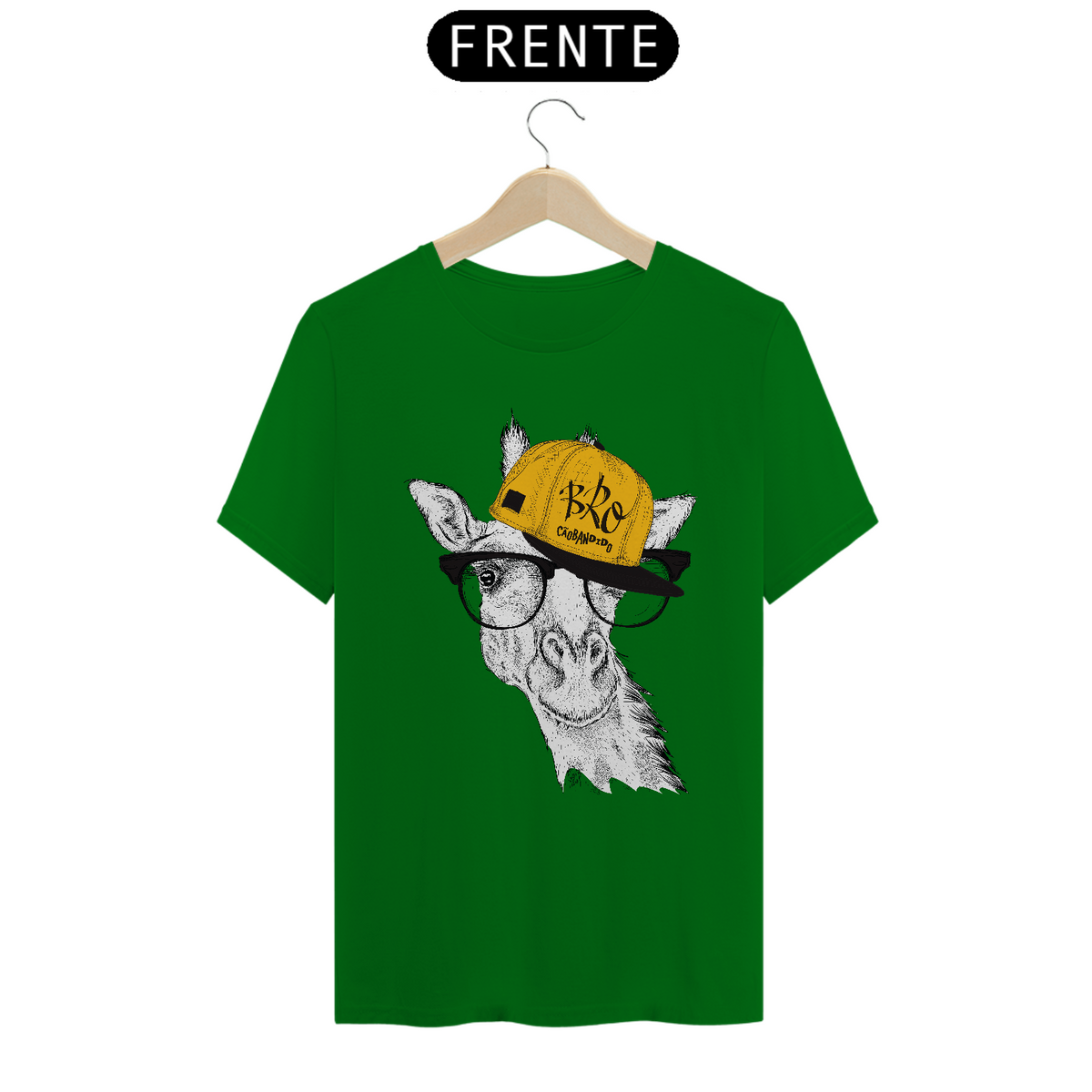 Nome do produto: Camiseta Girafa - Modelo 1