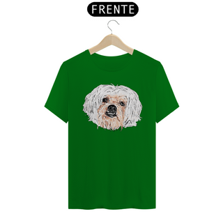 Nome do produtoCamiseta Lhasa Apso Pintura Digital