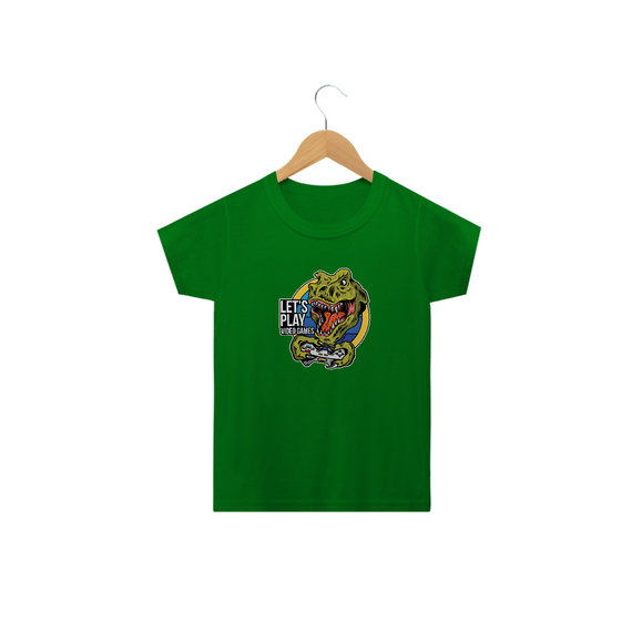 Camiseta Infantil Dinossauro - Modelo 4