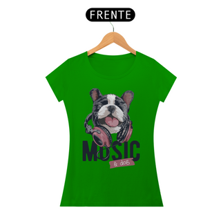 Nome do produtoBaby Look Music and Dog