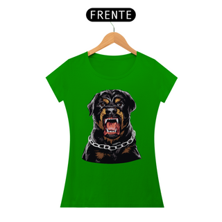 Nome do produtoBaby Look Rottweiler com Cara de Bravo