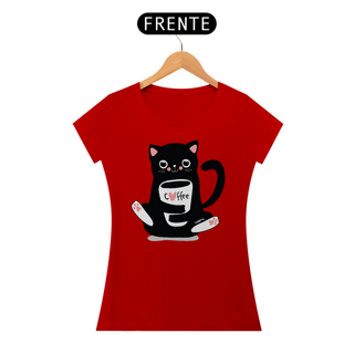 Nome do produtoBaby Look Gato Preto Café