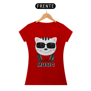 Nome do produtoBaby Look Gato Love Music