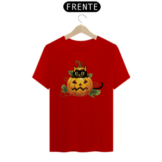 Nome do produtoCamiseta Gato Preto Halloween