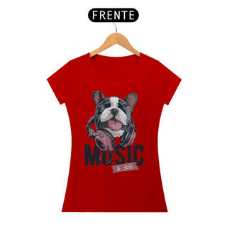 Nome do produtoBaby Look Music and Dog