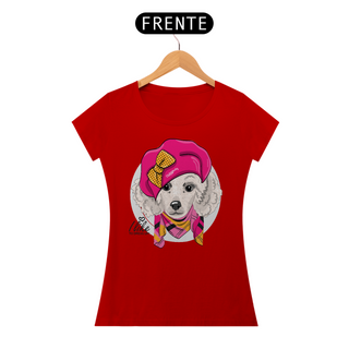 Nome do produtoBaby Look Poodle Fêmea I Like To Dress Up