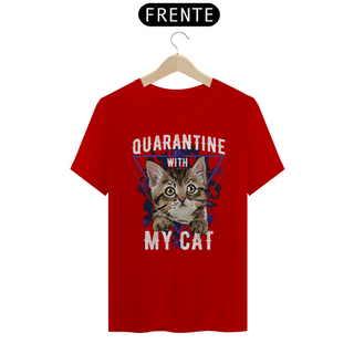 Nome do produtoCamiseta Quarantine With My Cat