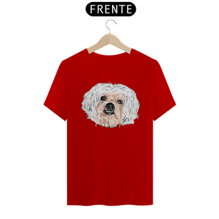 Nome do produtoCamiseta Lhasa Apso Pintura Digital