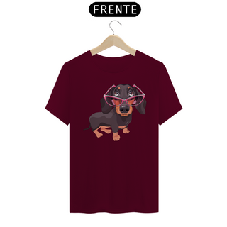 Nome do produtoCamiseta Dachshund de Óculos