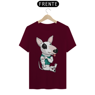 Nome do produtoCamiseta Bull Terrier I Love Mom