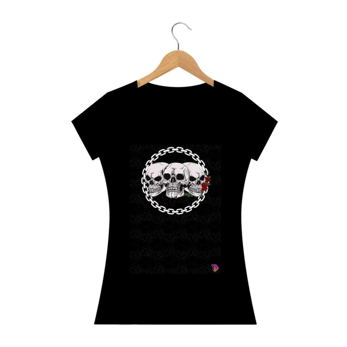 Nome do produto: DOM SKULL ROSE