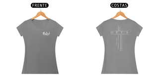 Nome do produtoT-SHIRT 1Gido Quality - Fem | Estampa Costas - Trindade [Escuras]