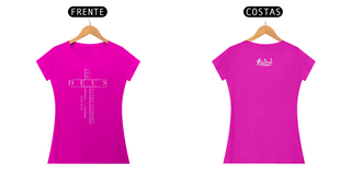 Nome do produtoT-SHIRT 1Gido Quality - Fem | Estampa Frente - Trindade [Escuras]